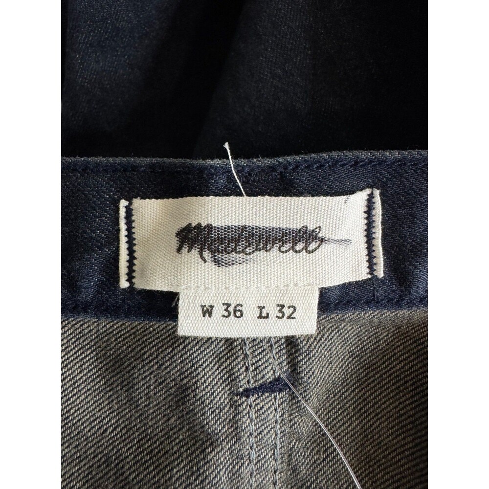 Madewell Mens 36x32 1991 Straight Leg Jean Beatty Wash Rigid Denim Cotton NWT - Picture 10 of 14